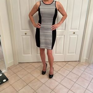 BCX black and white dress